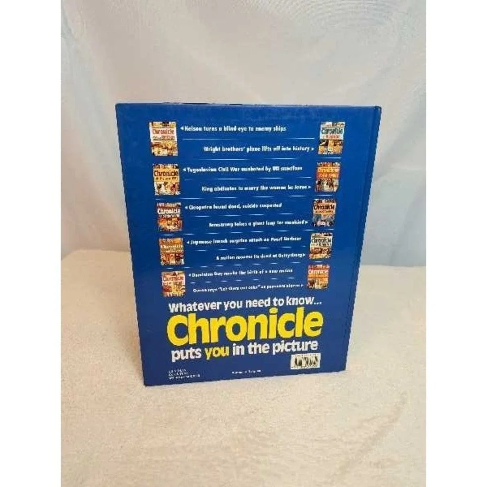 Chronicle of the Year 1992 Yearbook Photo Journal Hardcover Book